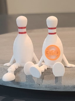 Small Bowling Pal Phone Holder - (Multiple colors - Personalized as needed)