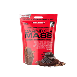 Carnivor Mass chocolate fudge 10lbs MUSCLEMEDS