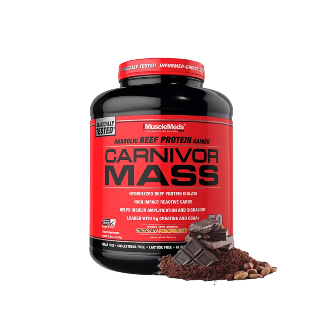 Carnivor Mass chocolate fudge 6lbs MUSCLEMEDS