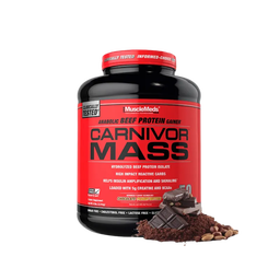 Carnivor Mass chocolate fudge 6lbs MUSCLEMEDS 