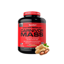 Carnivor Mass chocolate peanut butter 6lbs MUSCLEMEDS
