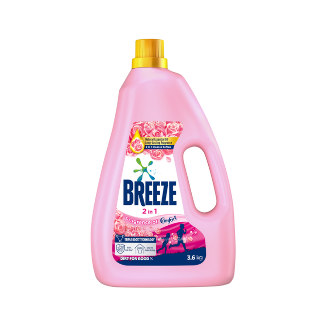 BREEZE LIQUID 2IN1 FRAGRANCE COMFORT 3.6KG