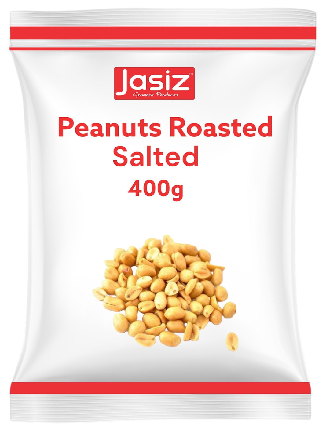 Peanuts Roasted Salted Zip Pouch 400g