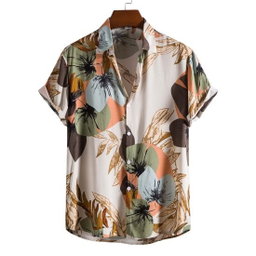 Floral Miami bashy summer shirt