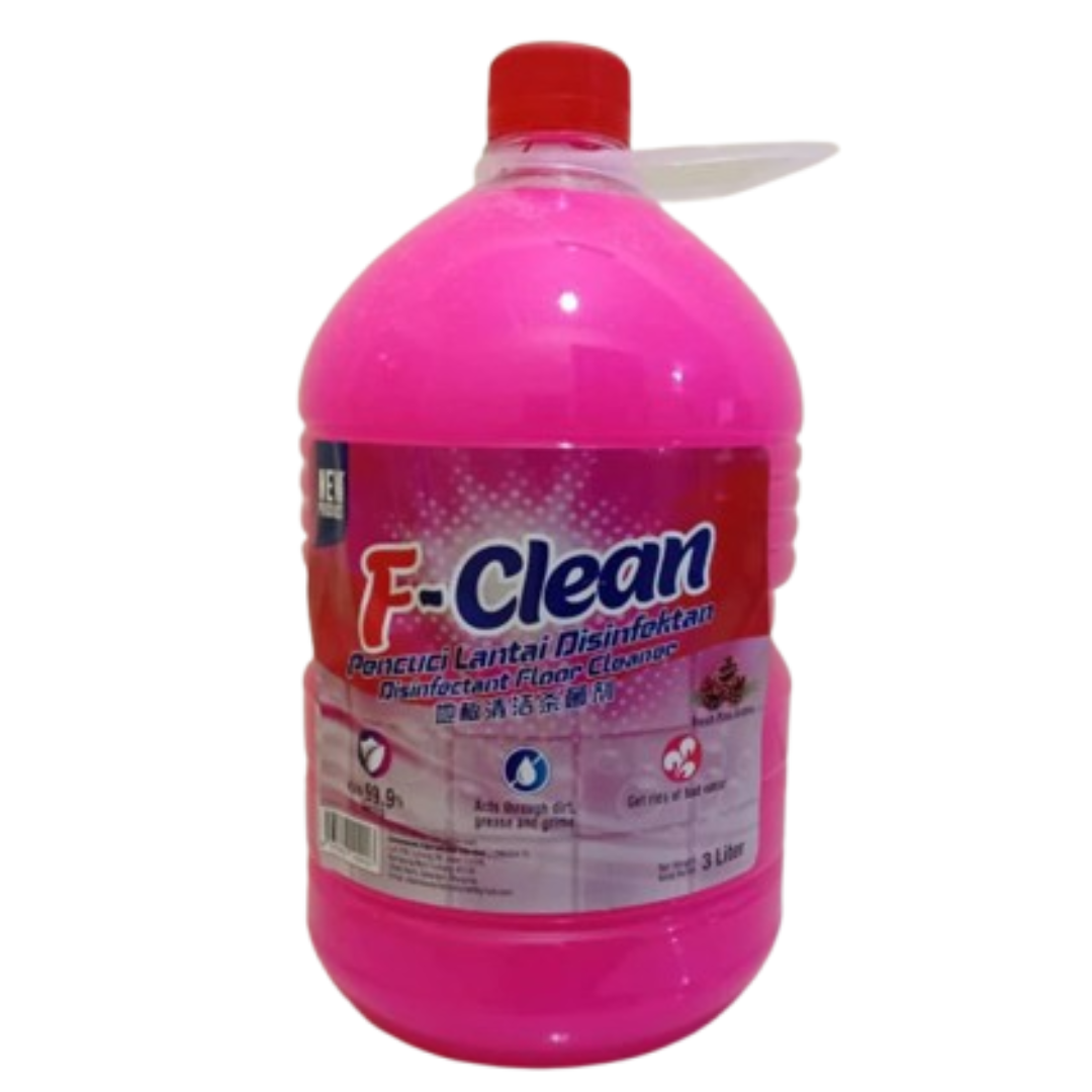 F-CLEAN DISINFECTANT FLOOR CLEANER 3L