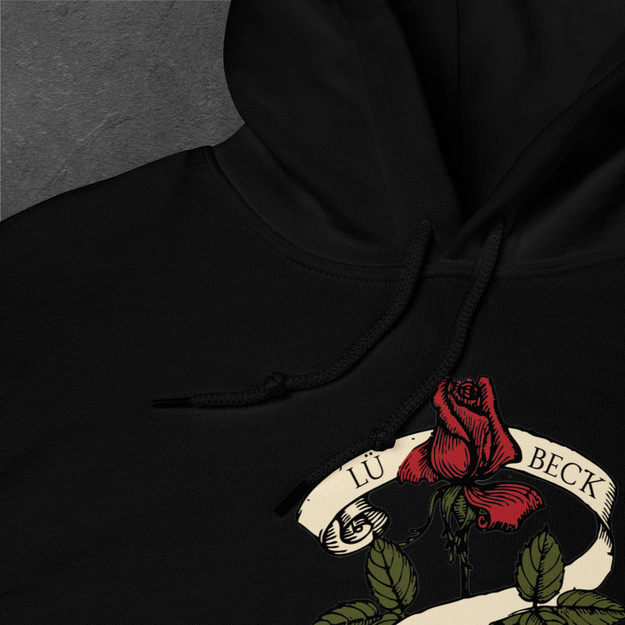 Lübeck rose rebel hoodie _4