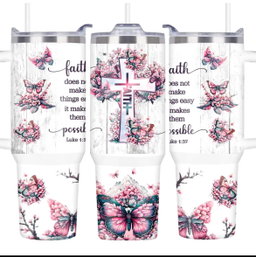 40oz Bible verse Tumbler