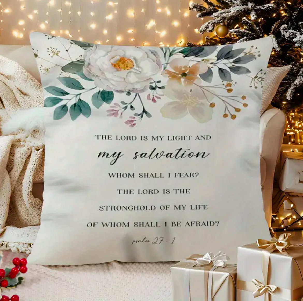 Inspirational Scripture pillow case _4