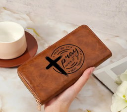 Chic Women’s Faux Leather Wallet