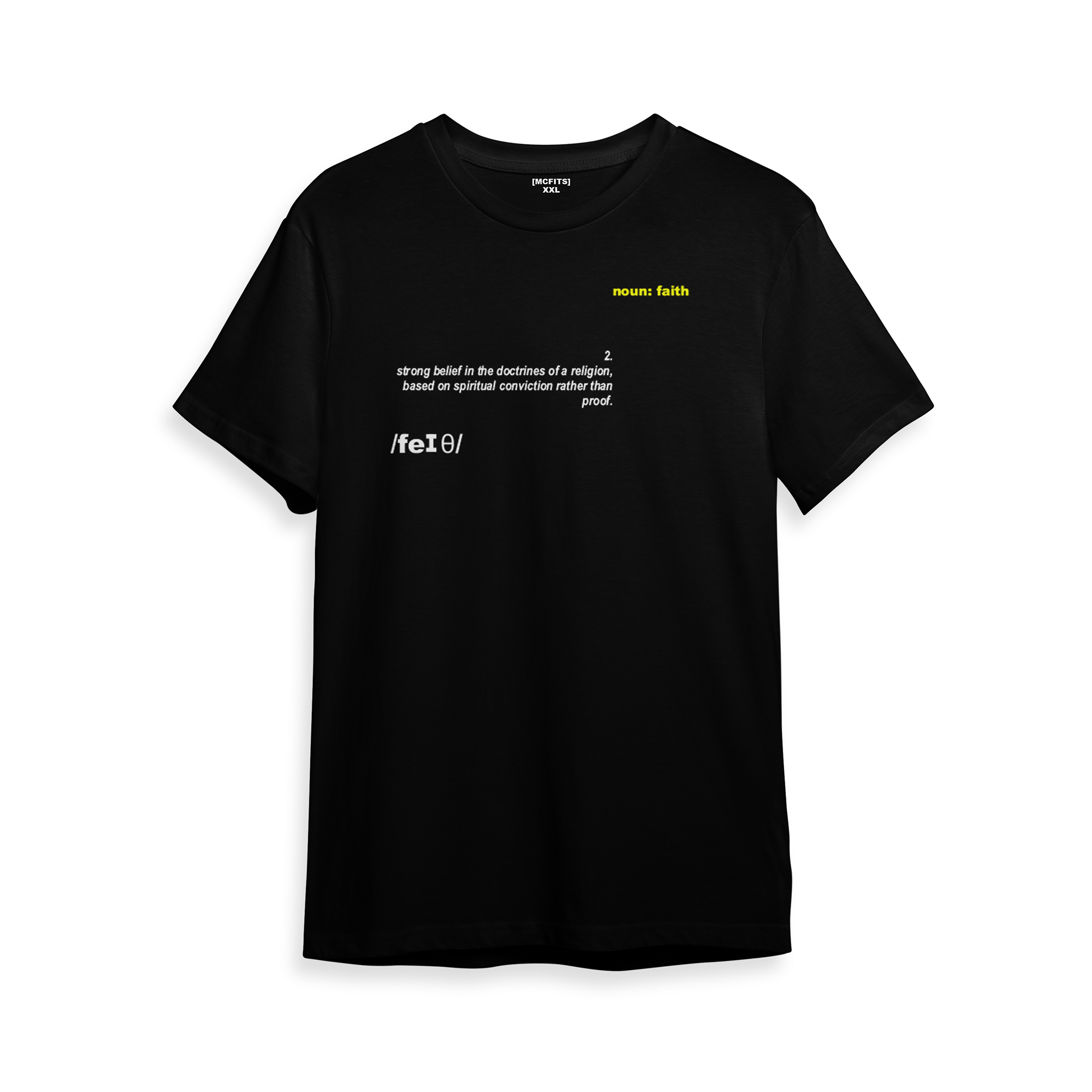 FAITH T-SHIRT (BLACK)_1
