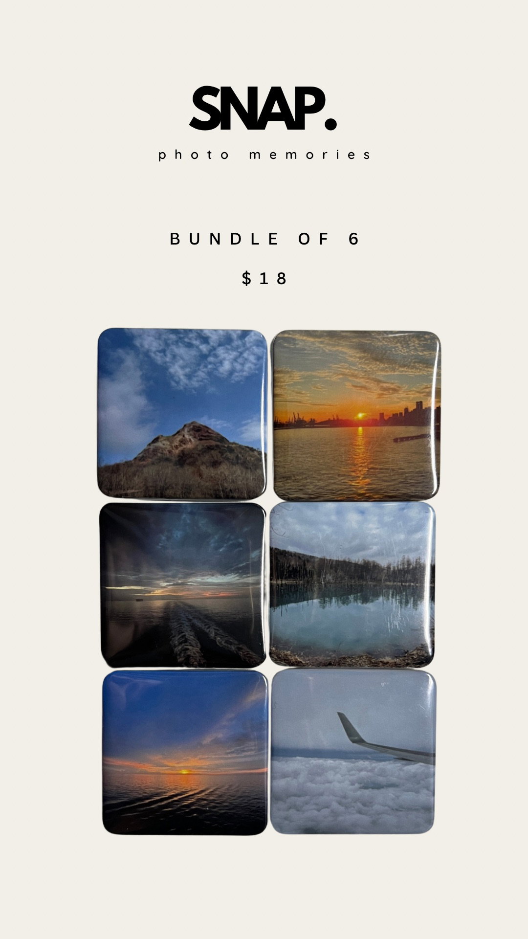 Photo Magnets (Bundle of 6)_0