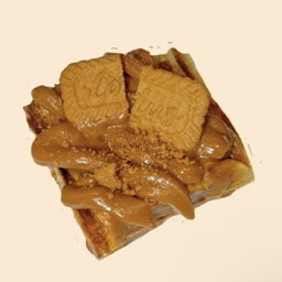 Lotus biscoff mochi waffle 