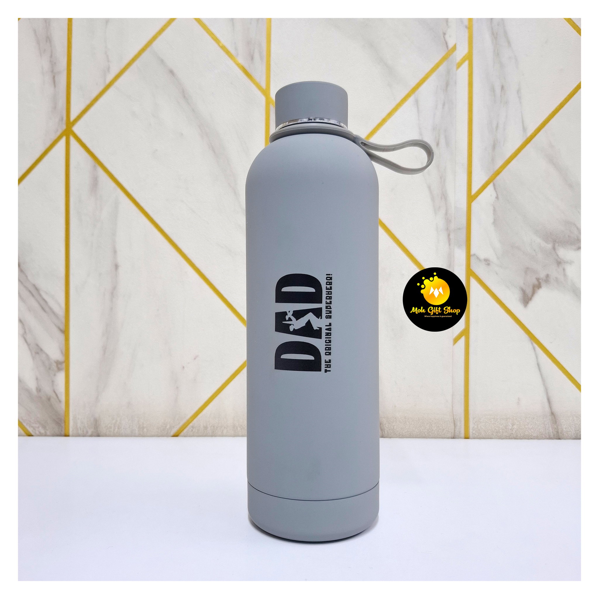 750ml Thermal Flask  (Dad, the original superhero)_0