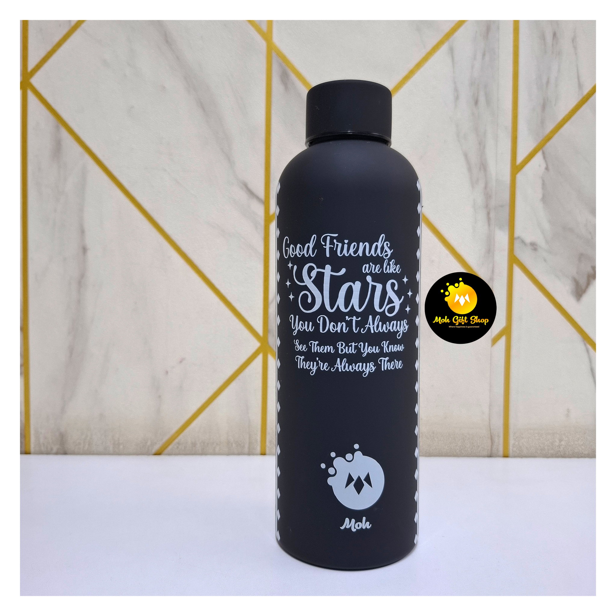 500ml Thermal Flask (Good friends are like stars)_0