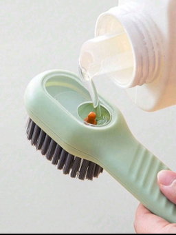 Multifunctional Shoe Brush with Dispenser 