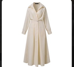 Robe chemise trapèze 