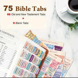 Pastel Colors Bible Index Tabs