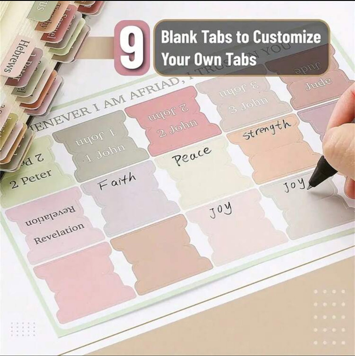 Boho themed Bible Index Tabs_2