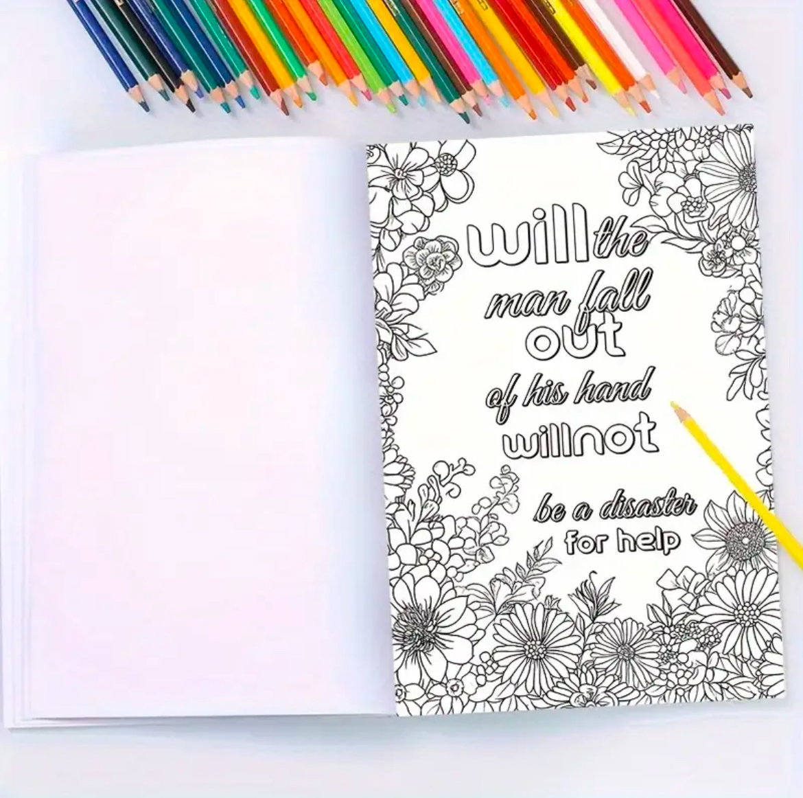 Color the Words of Jesus Coloring Book_1