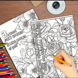 Color the Words of Jesus Coloring Book