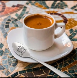 Jesus and coffee teaspoon