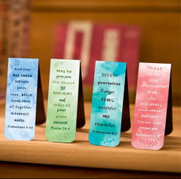 Watercolor style Bible Magnetic Bookmarks