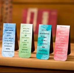 Watercolor style Bible Magnetic Bookmarks