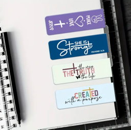 4-piece Magnetic Bookmarks