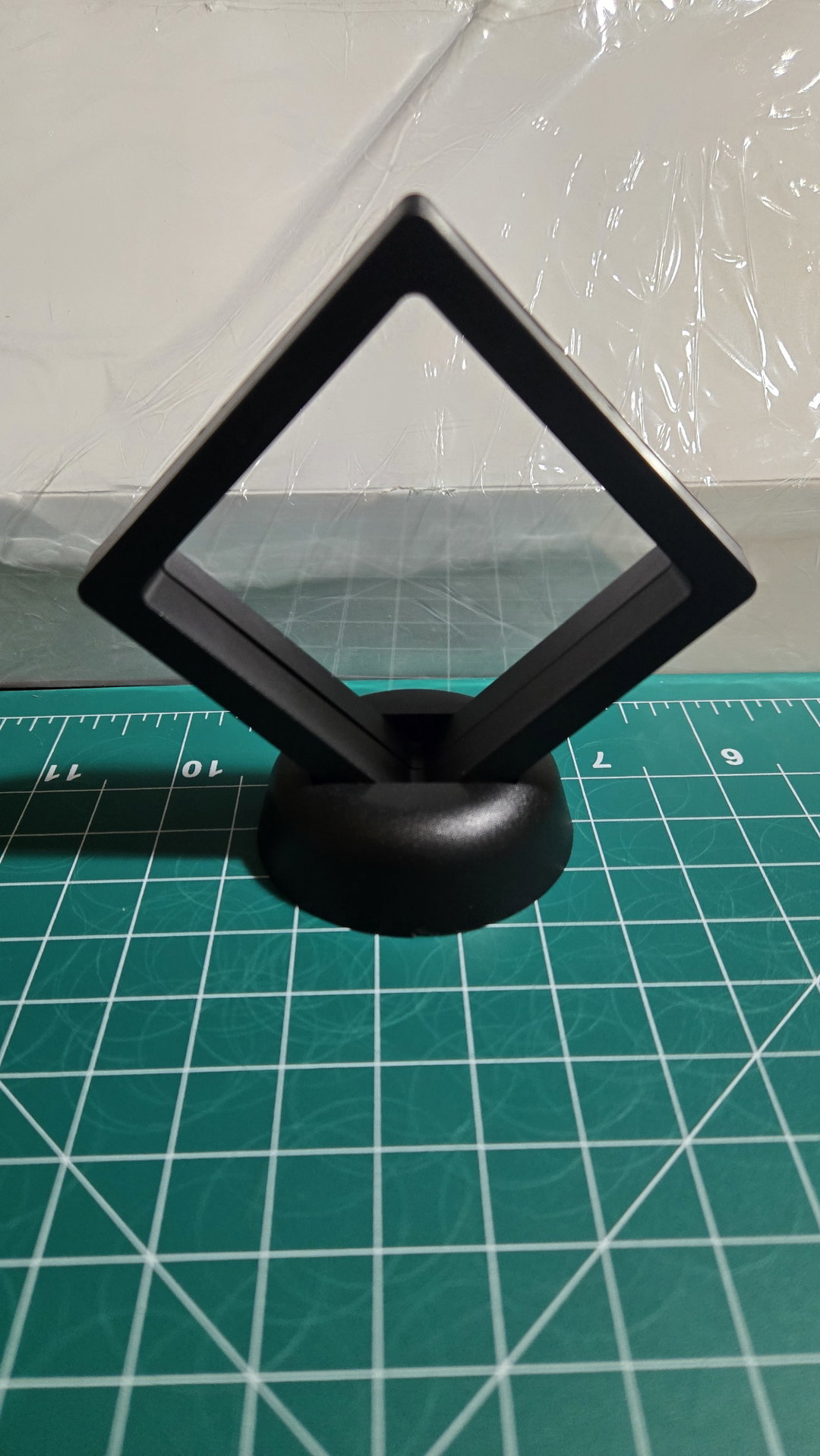 Black floating frame 