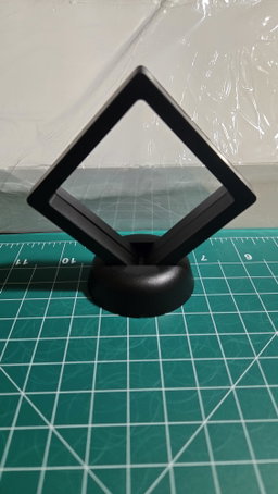 Black floating frame 