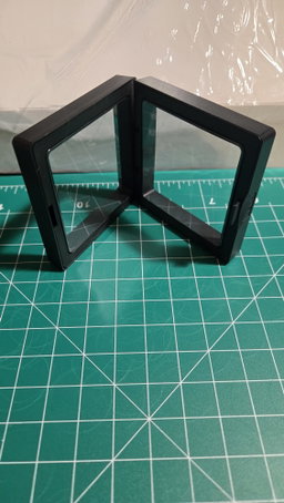 Black floating frame 