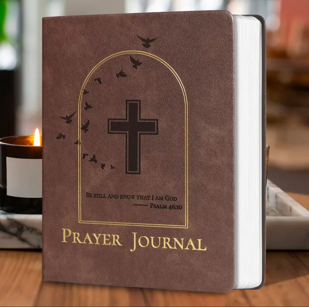 Faux Leather Prayer Journal 
