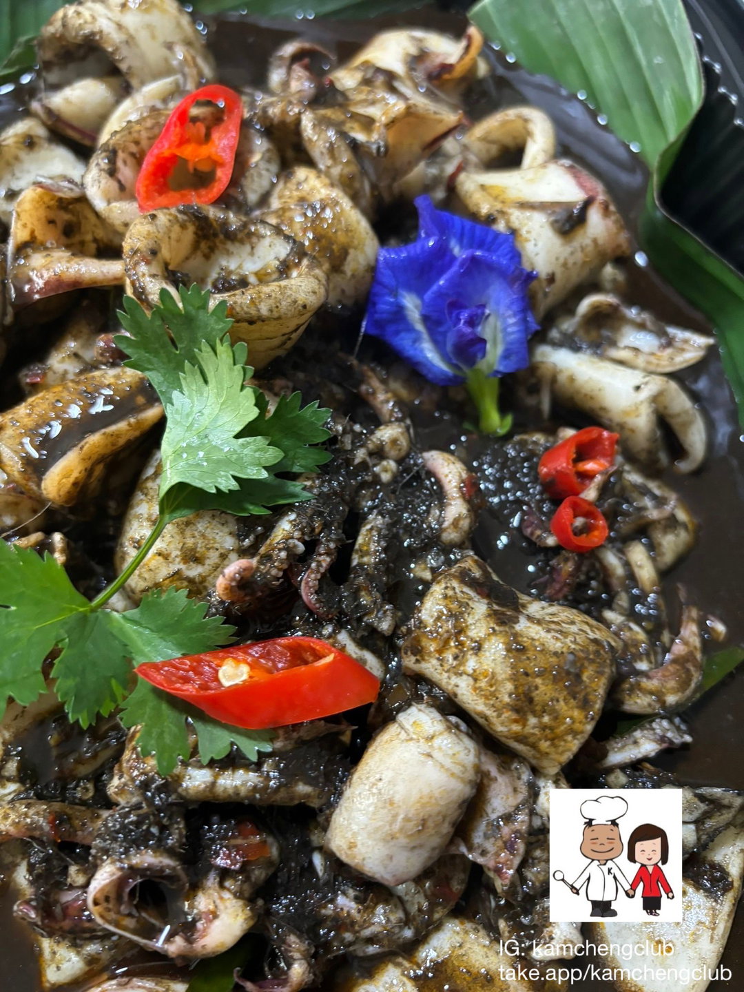 Nyonya Sotong Hitam