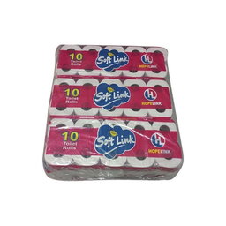 SOFT LINK 10 toilet rolls tissus/1x6