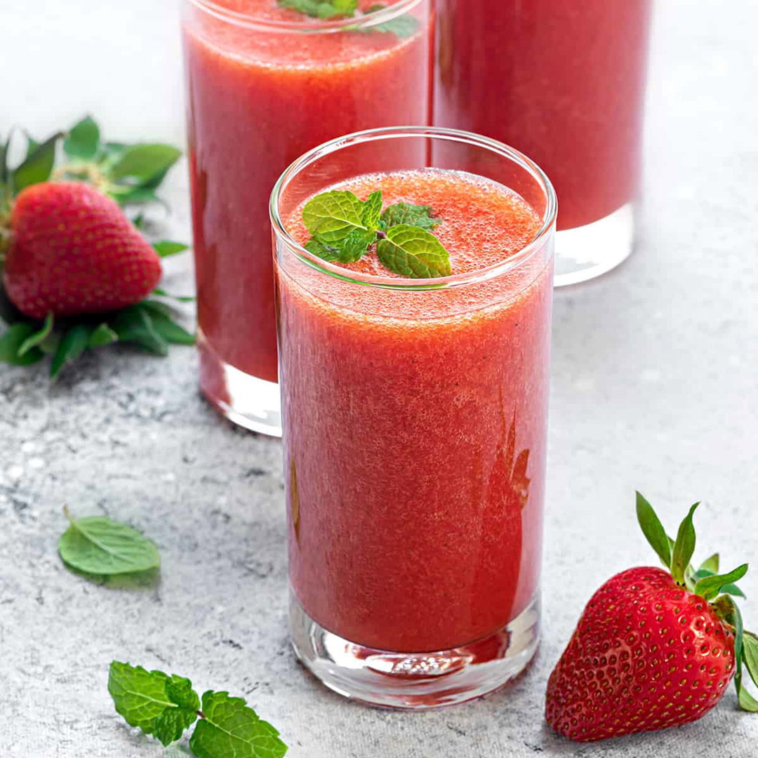 Strawberry juice