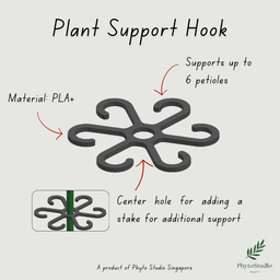 PROMOTION: 4pcs 80mm Plant Support Hook