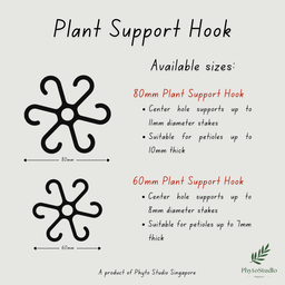 PROMOTION: 6pcs 60mm Plant Support Hook