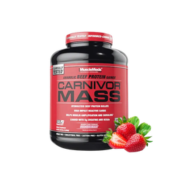 Carnivor Mass strawberry 6lbs MUSCLEMEDS