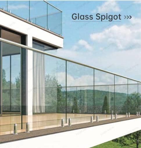 Glass Spigot Railing System_0
