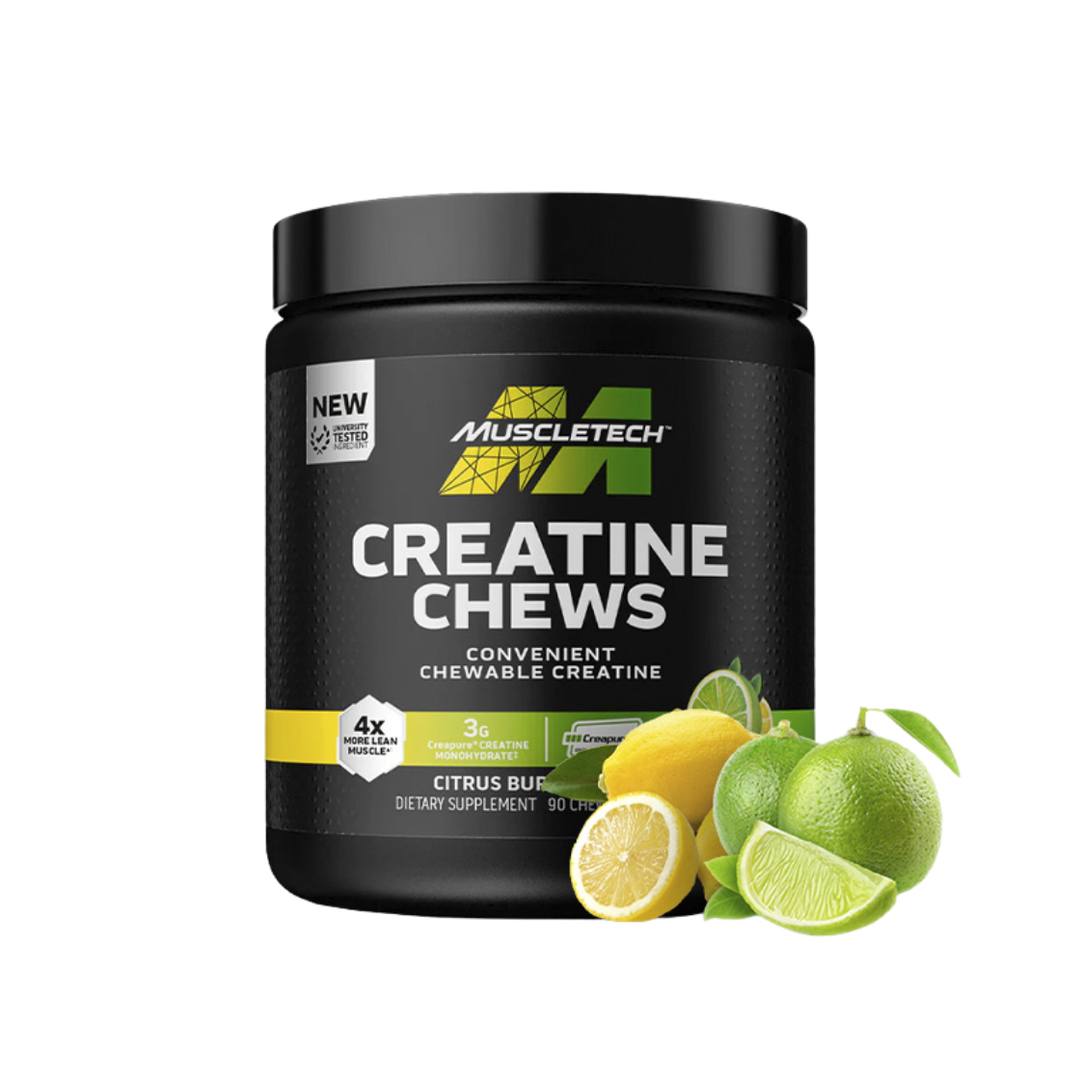 Creatine Chews citrus burst 90 unidades MUSCLETECH