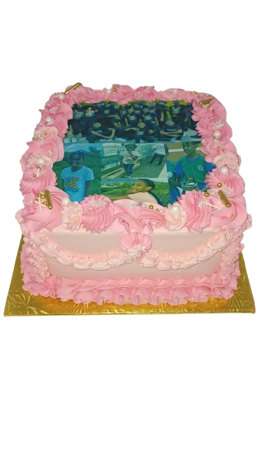8-inch Double Layer Square Cake_0