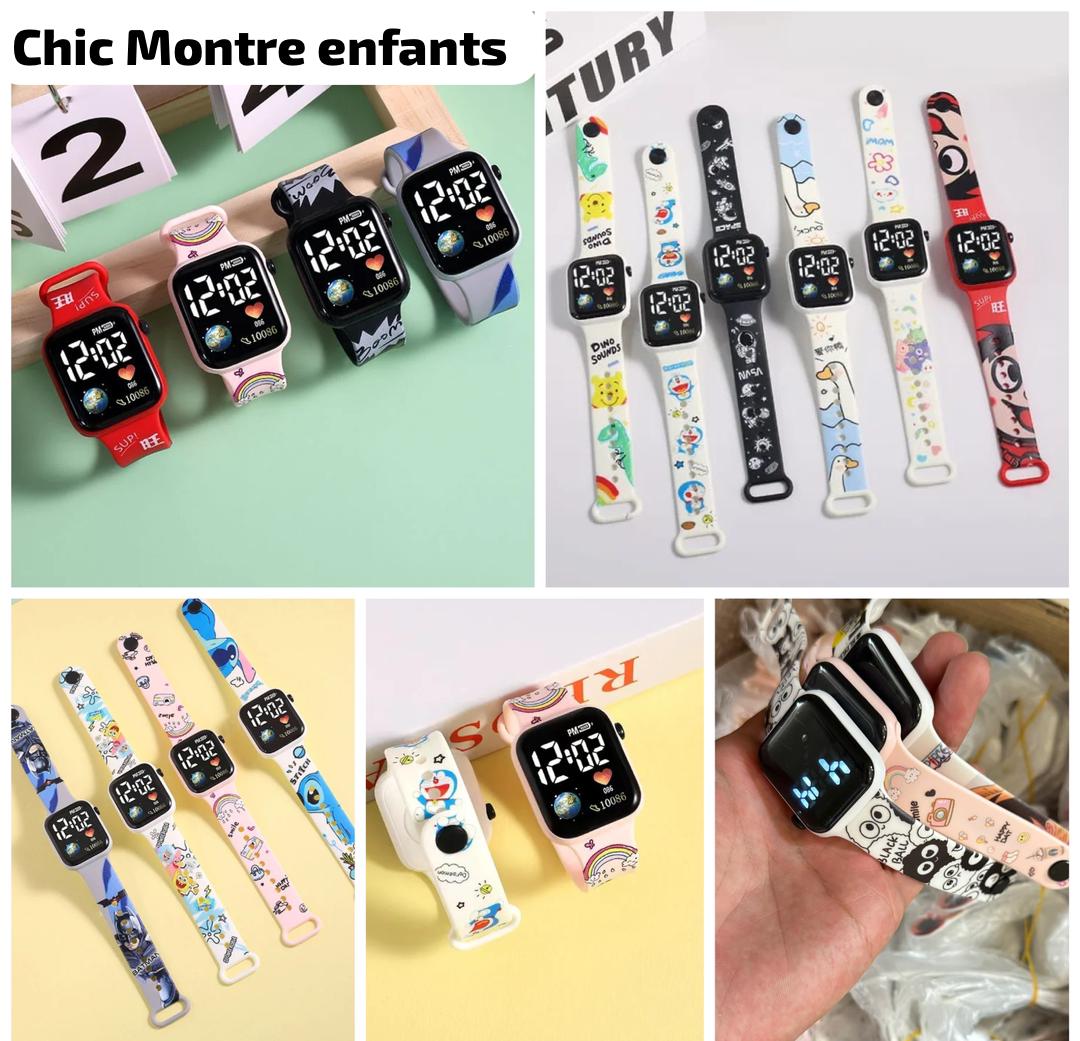 Montre à écran tactile 