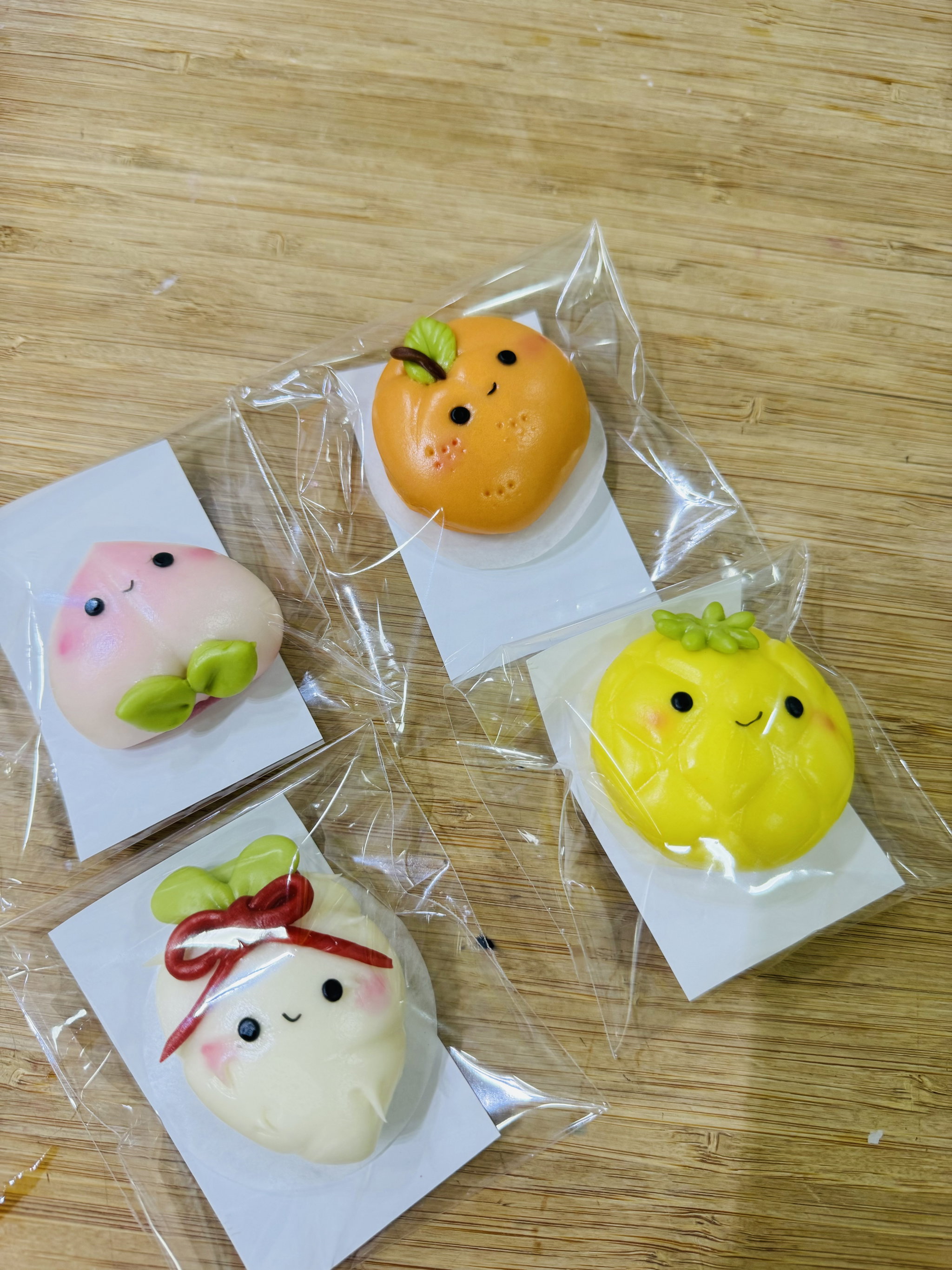 Little Blessings Bun Babies 🍊🍑🍍🥕 (Plain milk bun)_1