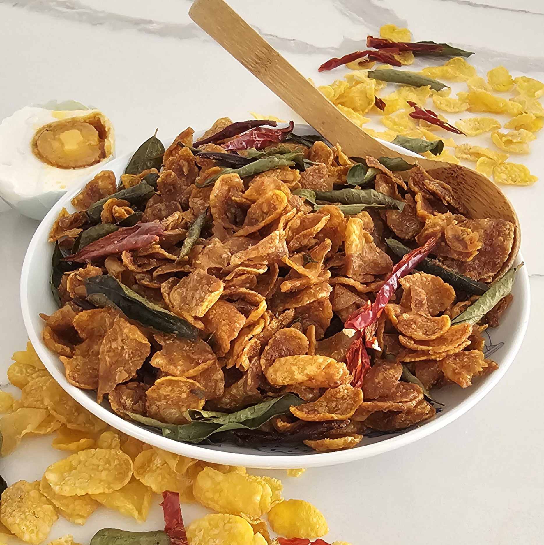 Salted Egg Yolk Cornflakes Crunch_0