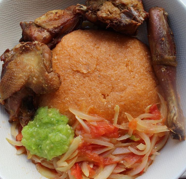 Piron au poulet / Cotonou Agla