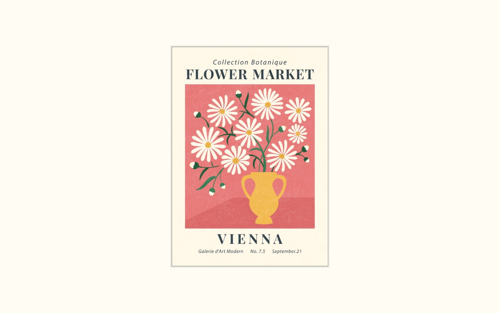 Flower Market Vienna 50 cm x 70cm_0
