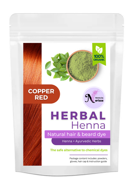COPPER RED Herbal Henna Powder