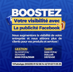 BOOSTEZ VOTRE VISIBILITÉ SUR FACEBOOK ET INSTAGRAM