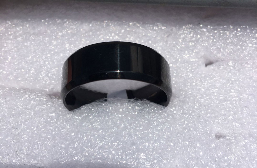 Black Tungsten Ring