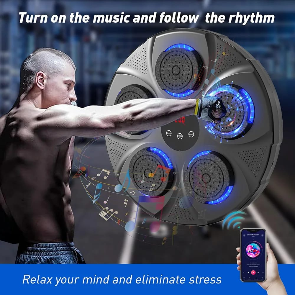 Adult Bluetooth boxing machine with gloves 